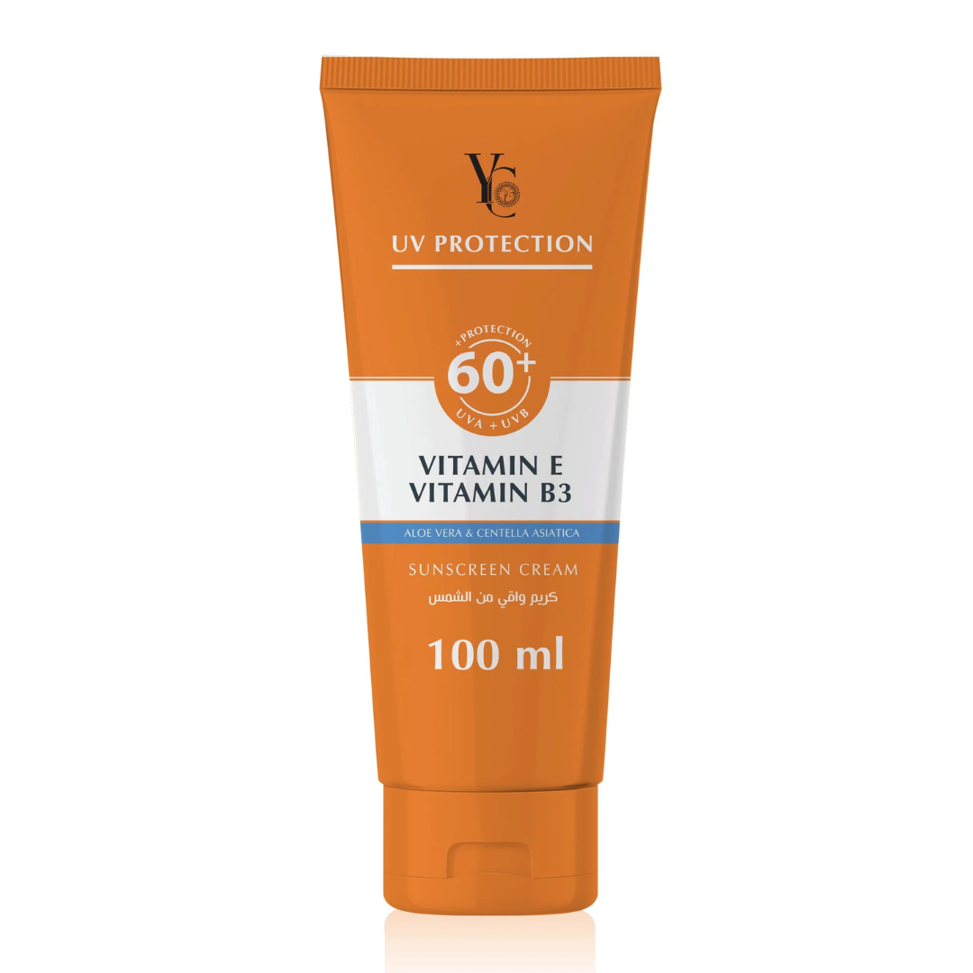 YC Sunscreen Cream SPF 60+ UVA UVB – 100 ml