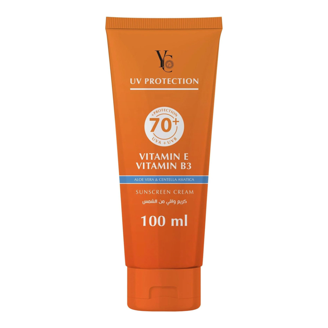 YC Sunscreen Cream SPF 70+ UVA UVB – 100 ml
