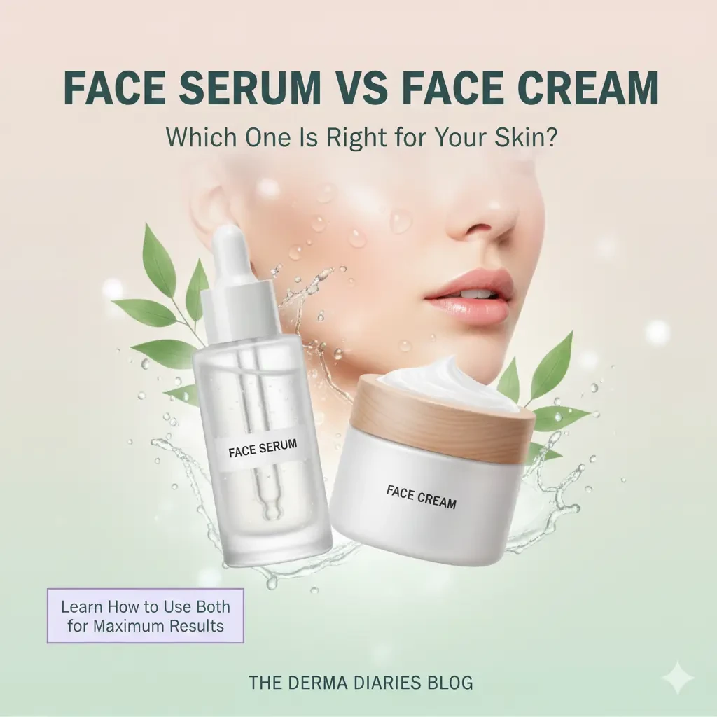 Face Serum vs Face Cream: Which One Should You Use? 2025 Skincare Guide