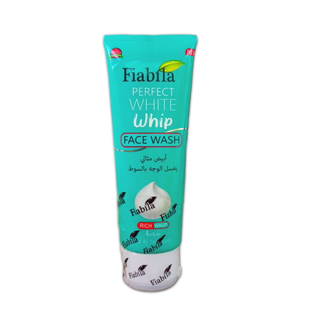 Fiabila Perfect White Whip Face Wash, Rich Whip Texture, 100ml  Category*