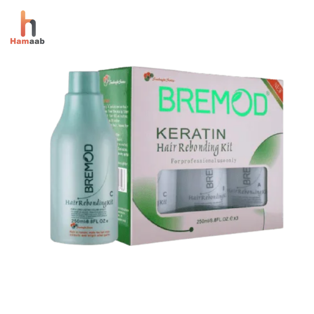 BREMOD Keratin Kit : Silky Straight Keratin Rebonding 250 ml