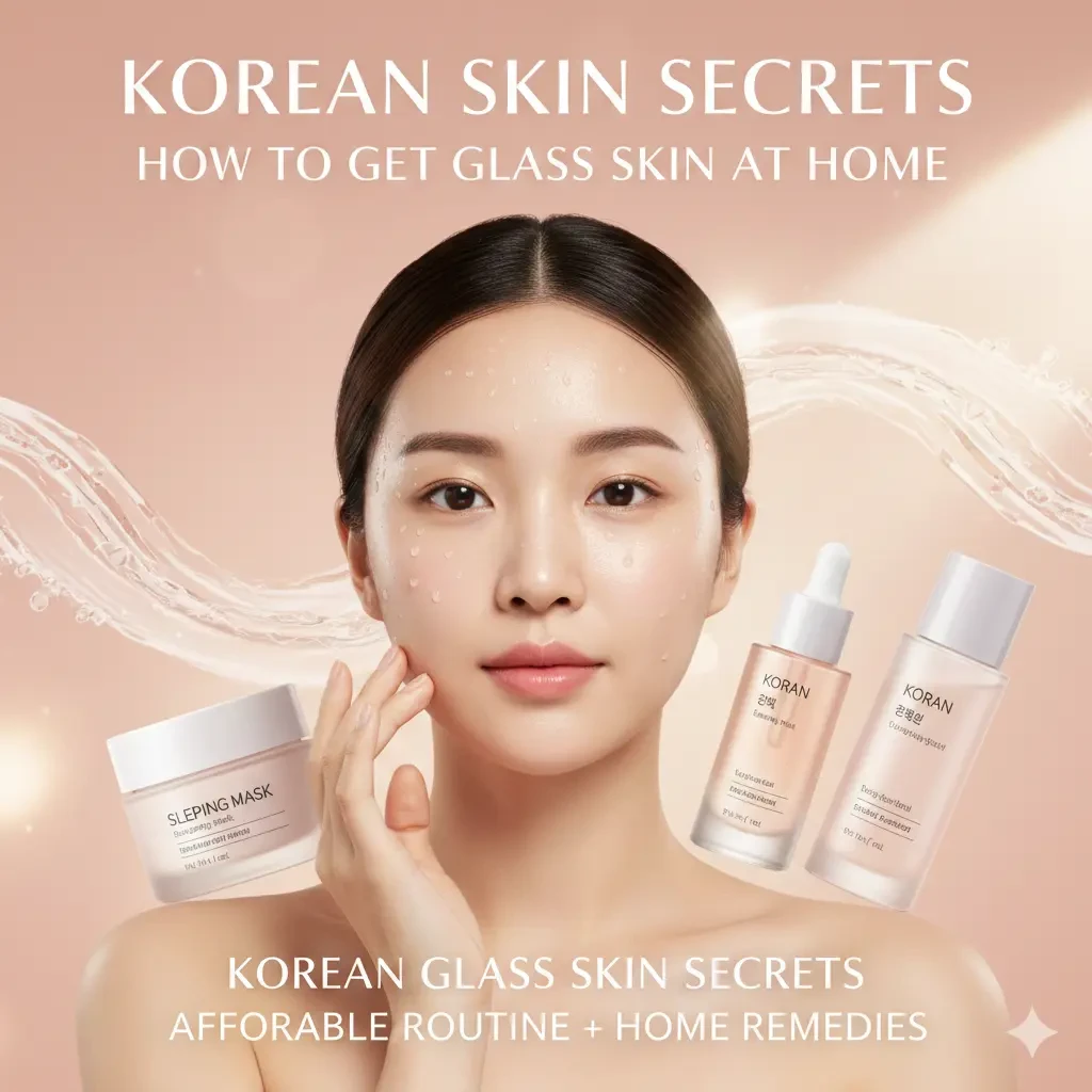 Top Korean Beauty Secrets for Glowing Glass Skin
