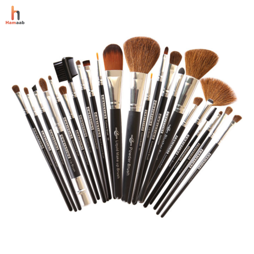 Christine Large Brush Kit Set – 23 Pieces