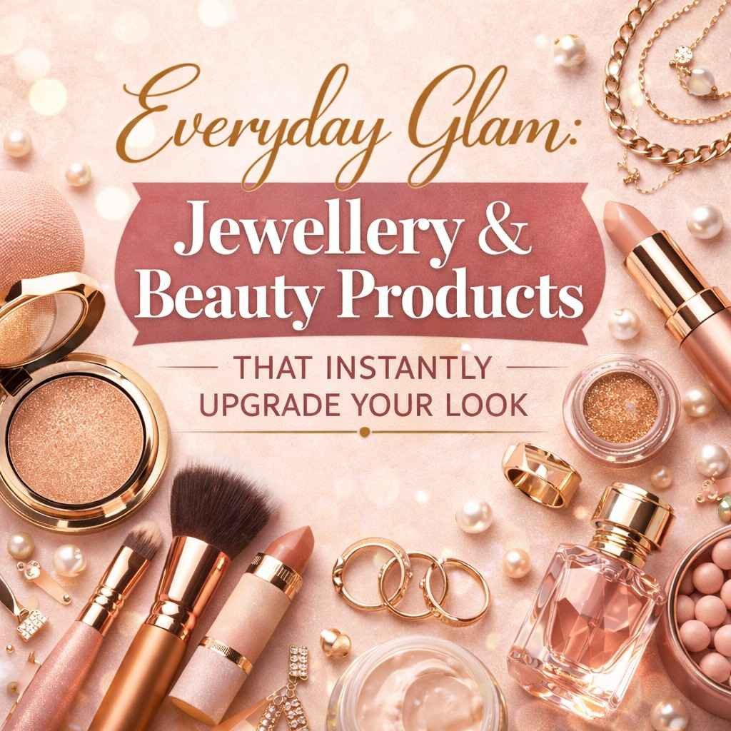 Everyday Glam: Jewellery & Beauty Products That Instantly Upgrade Your Look