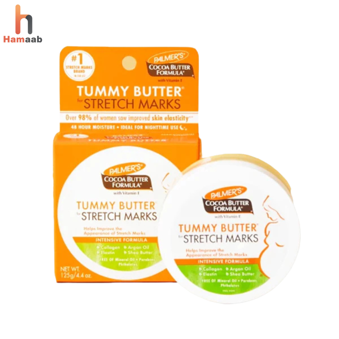 Tummy Butter 125g – Stretch Mark Care & Skin Nourishing Butter | Hamaab