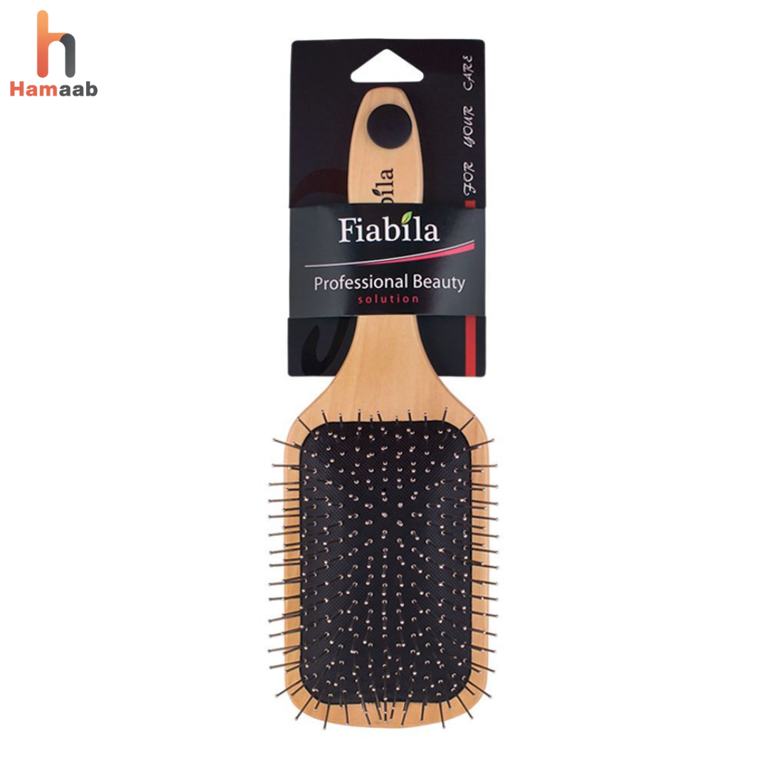 FB12 Blowdry Wood Brush Normal – Professional Wooden Hair Styling Brush | Hamaab