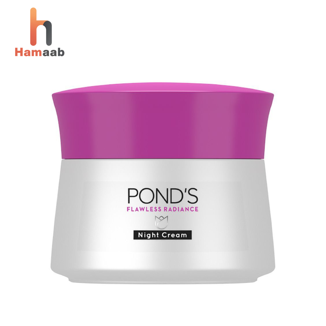 Pond's Flawless Radiance Even Tone Glow Night Cream, 50g