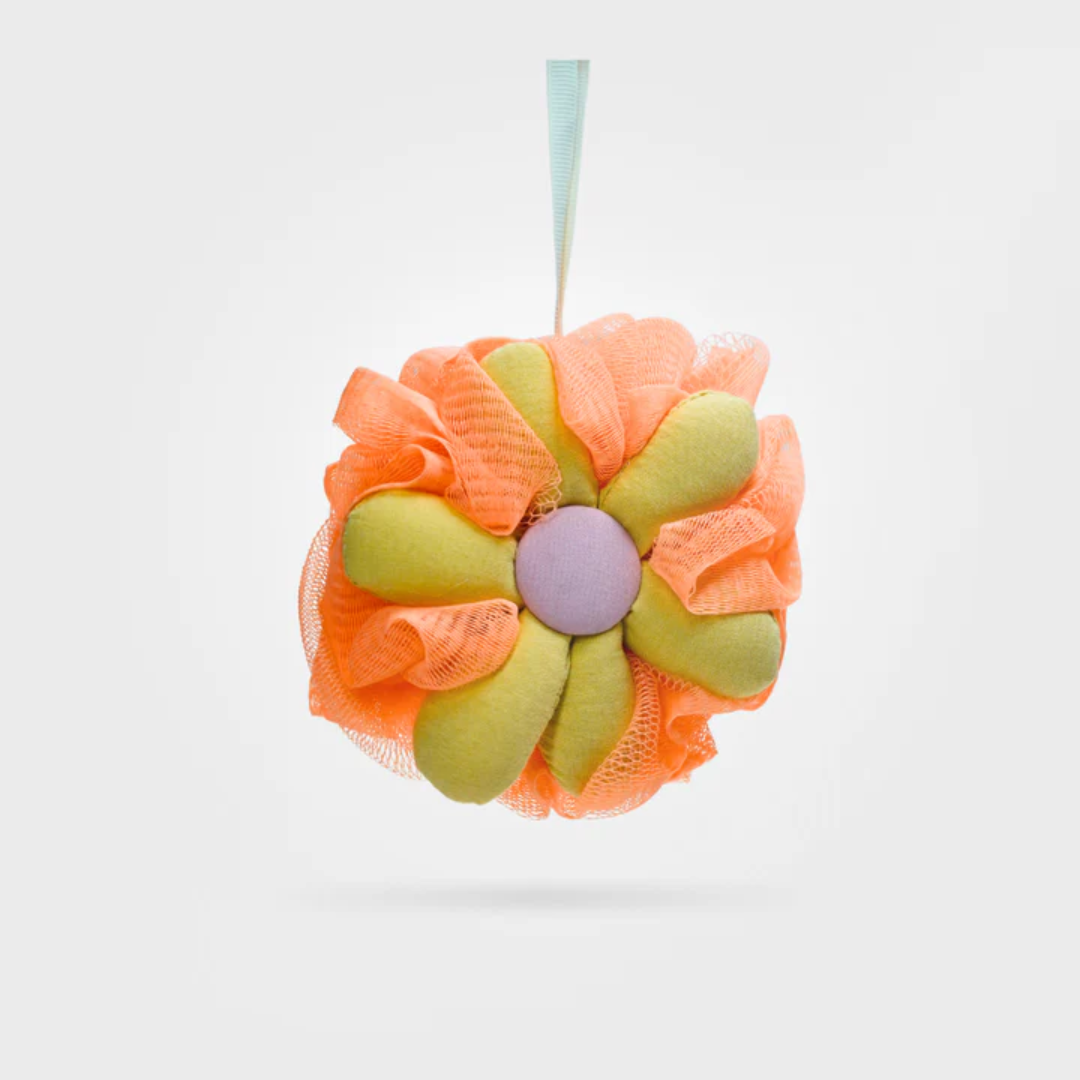 Fiabila Mesh Flower Bath Shower Net