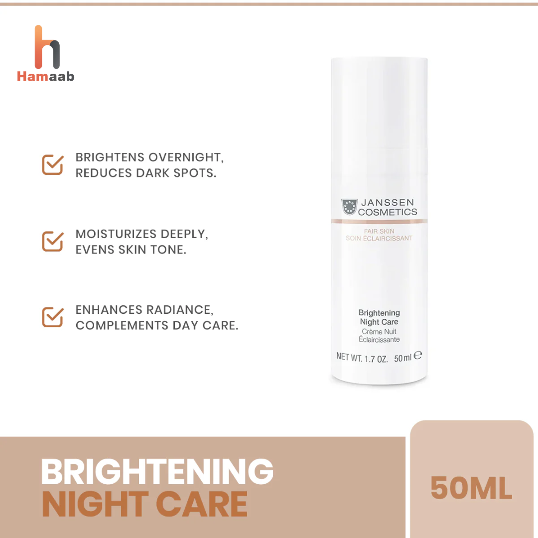 Janssen - Brightening Night Care 50ml