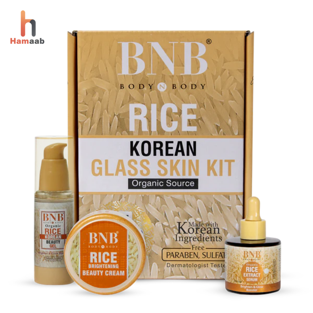 Rice Korean Glass Skin Kit