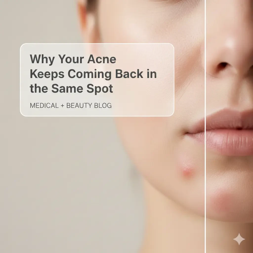 Why Your Acne Keeps Coming Back in the Same Spot Causes & How to Stop It Permanently