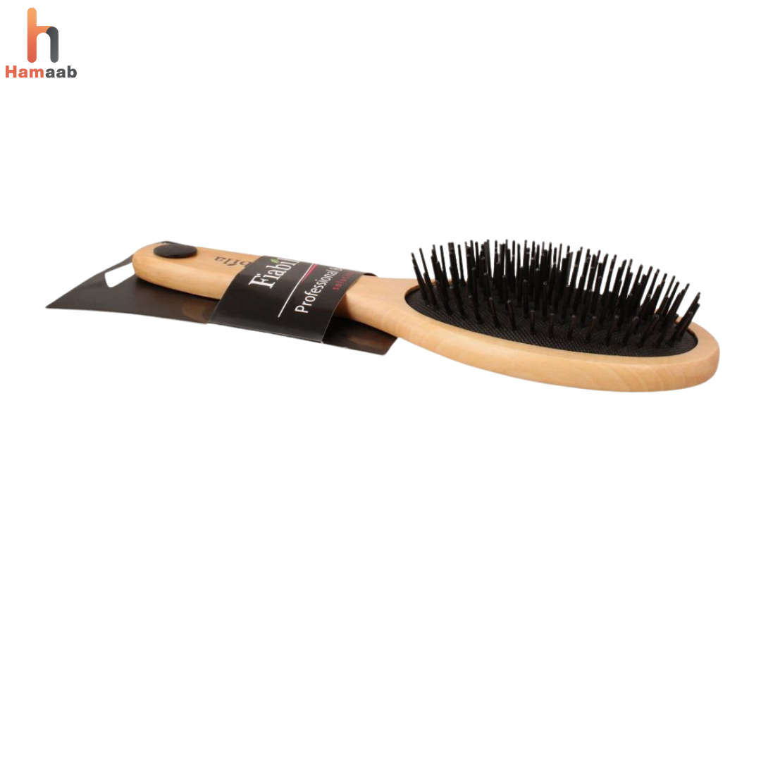 FB04 Wooden Hair Brush – Professional Hair Detangling & Styling Brush | Hamaab