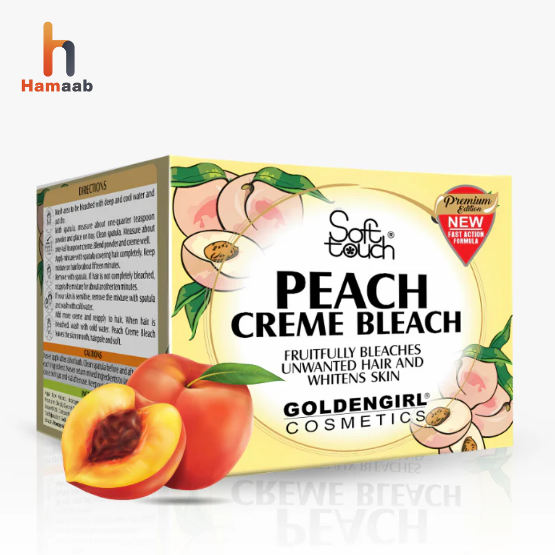 Peach Bleach Cream Economy Pack 70g – Golden Girl