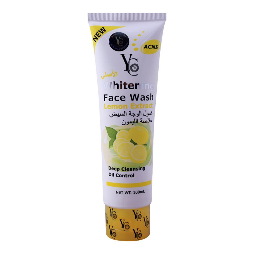 YC Whitening Face Wash with Lemon Extract – 100ml