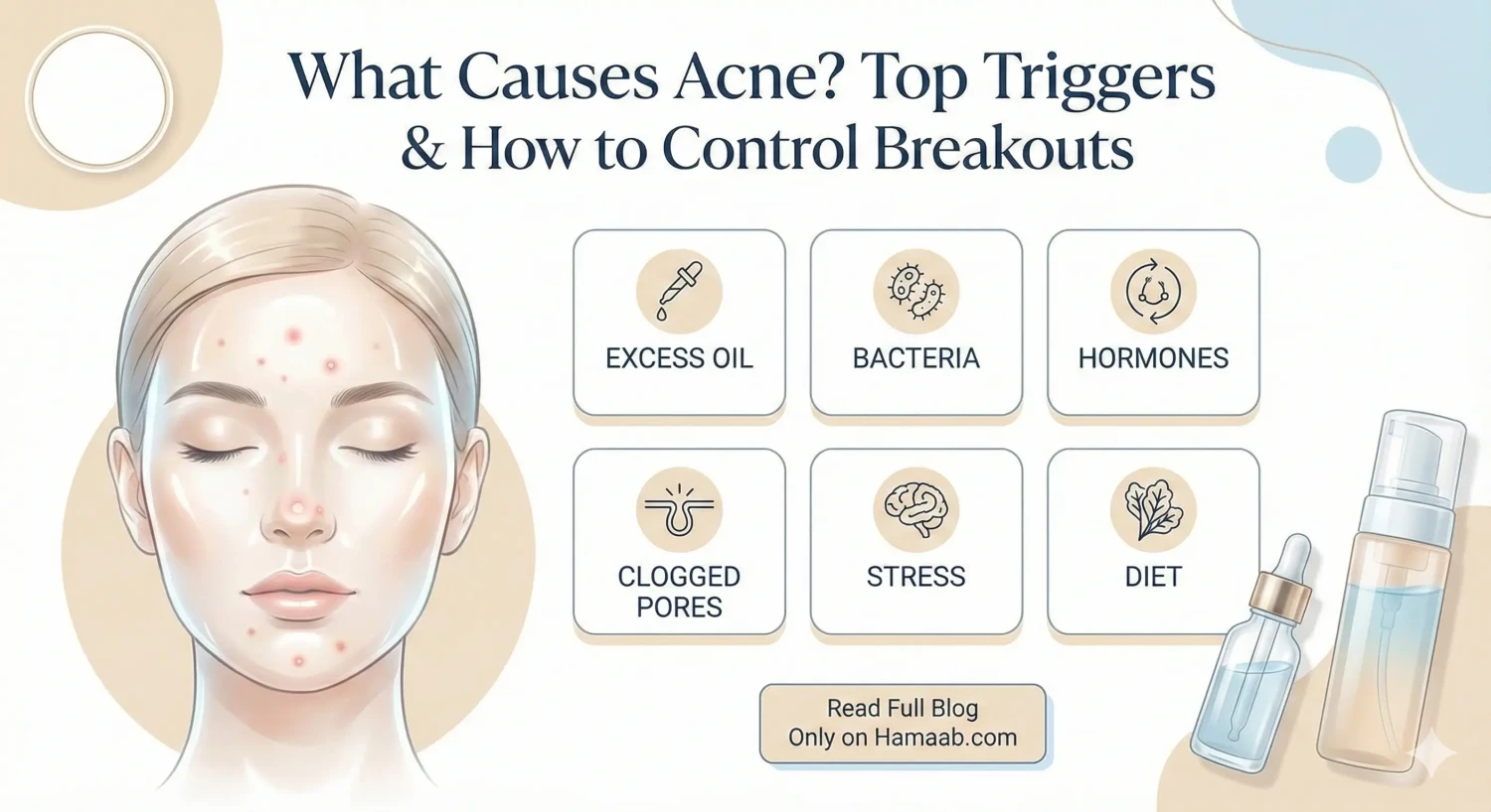 What Causes Acne? Top Triggers & Dermatologist-Approved Ways to Control Breakouts