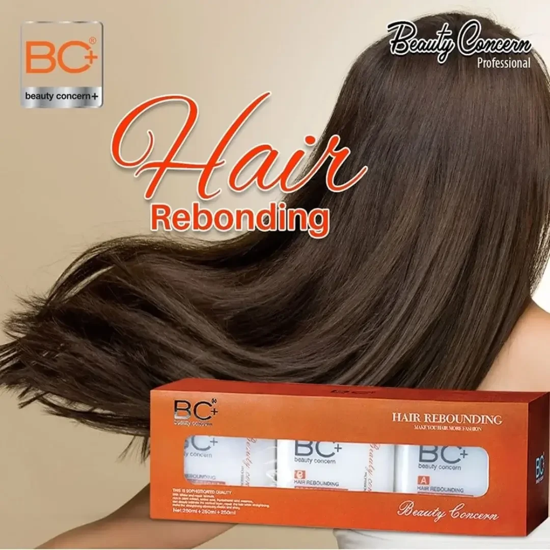 BC+ Beauty Concern Hair Rebonding Kit (250mlx3)