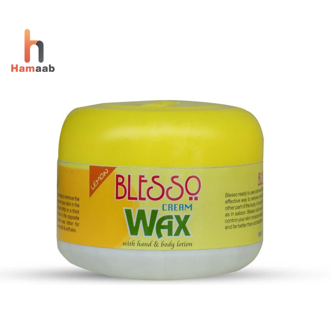 Blesso Lemon Cream Wax 500 GM