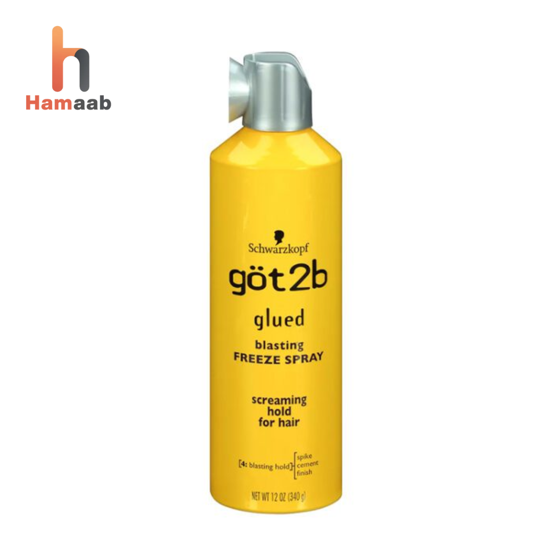 Schwarzkopf Got2b Glued Blasting Freeze Spray – 340g