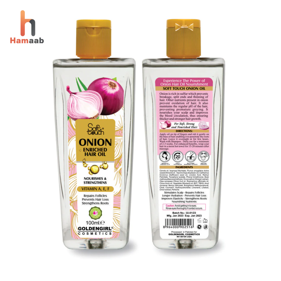 Golden Girl Onion Hair Oil – 100ml