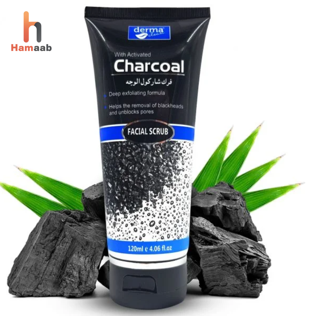 Charcoal Facial Scrub – 120ml
