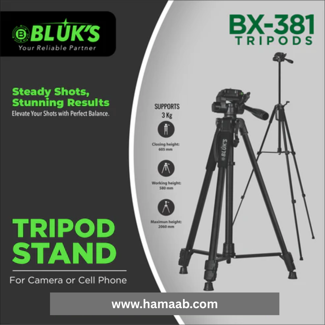 BX-381 - CameraCamCorder Tripod