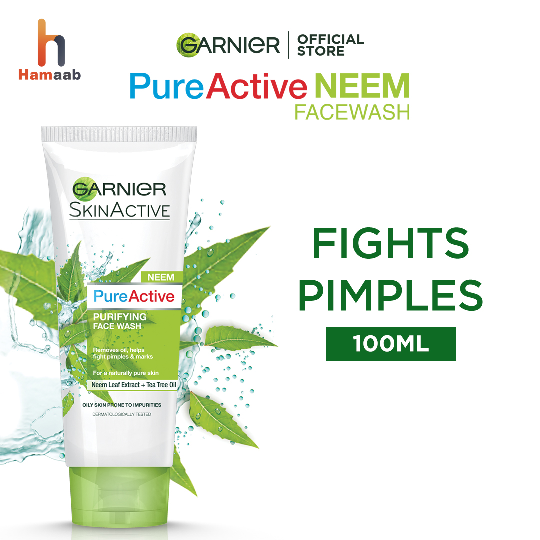 Garnier – Pure Active Neem Purifying Face Wash – 100ml