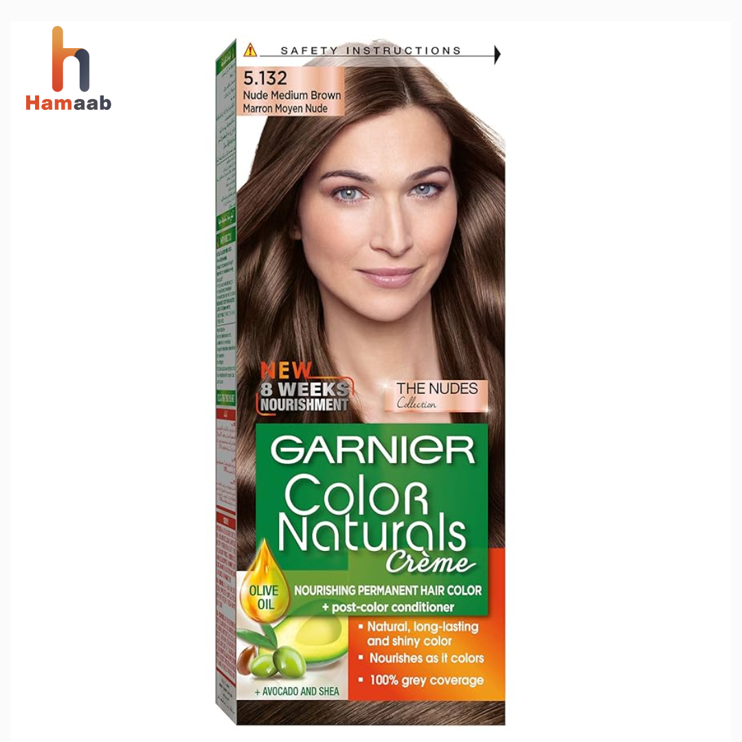 Garnier Color Naturals - 5.132 Nude Medium Brown
