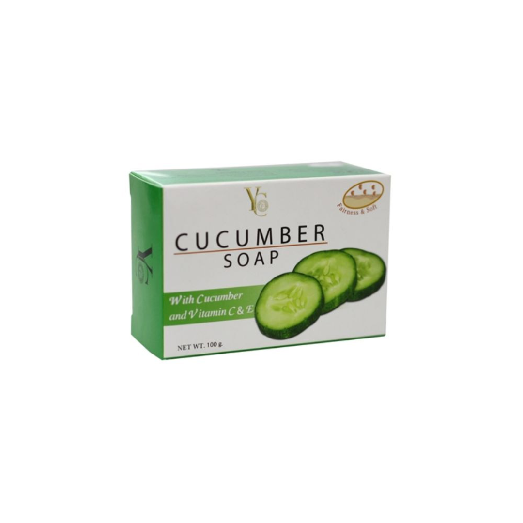 YC Thailand Cucumber 4 in 1 Herbal Soap – 100Gm