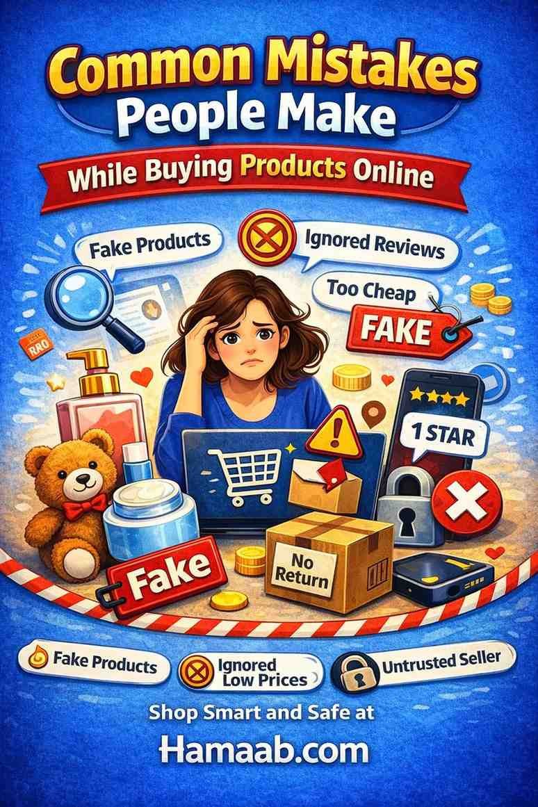 Common Mistakes People Make While Buying Products Online