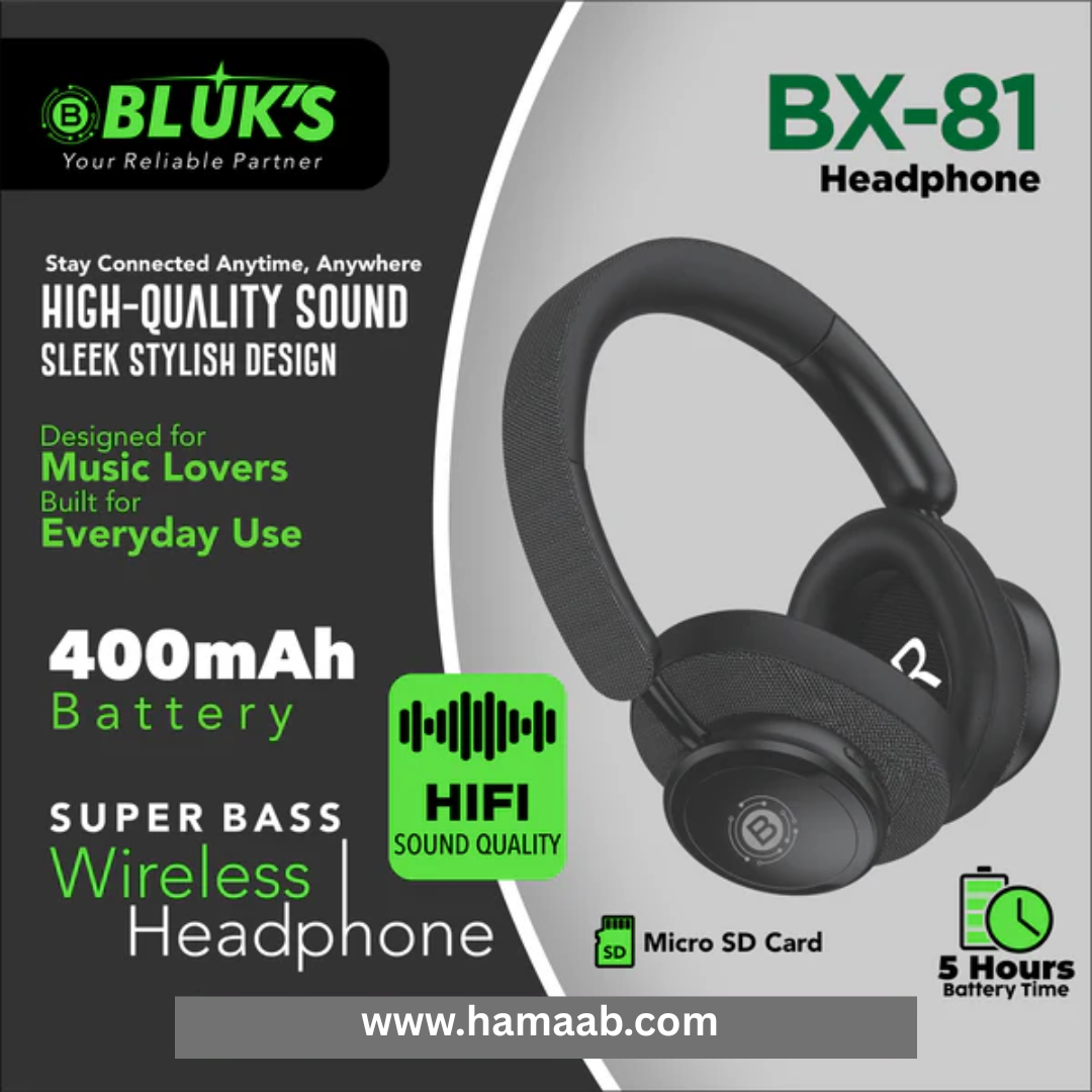 BX-81 Wireless Headphone