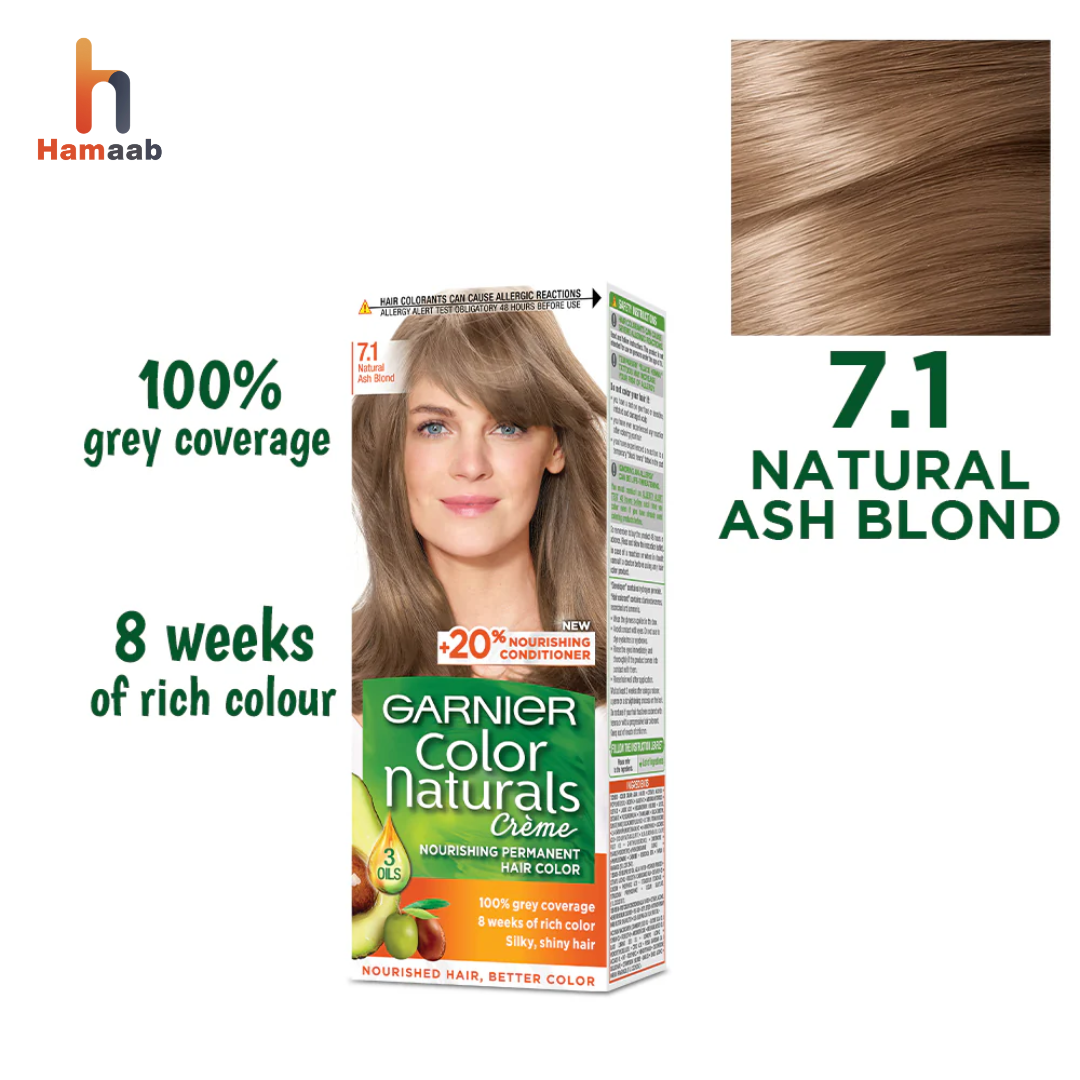 Garnier Color Naturals - 7.1 Ash Blonde Hair Color
