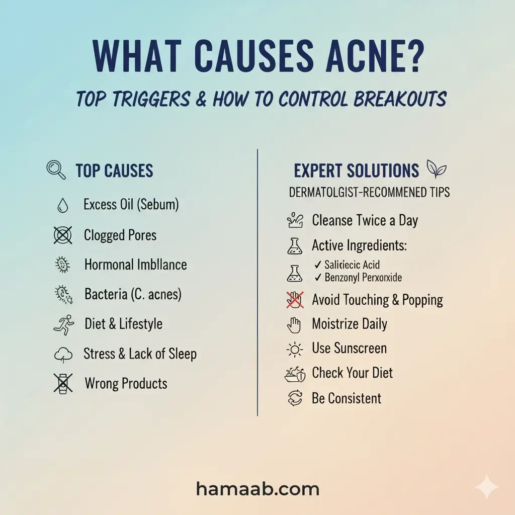What Causes Acne? Top Triggers & How to Control Breakouts 2026