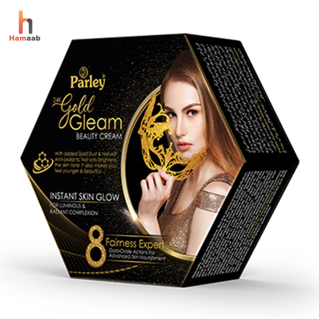 24k Gold Gleam Beauty Cream Jar